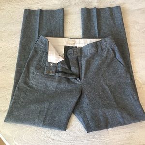 J Crew Linen Blend Trouser - Like New - Sz 2